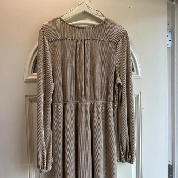 NWT Baltic Born Venus Pleated Maxi Dress Gold Size XXXL - Picture 7 of 8